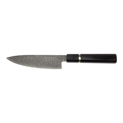 Katana Saya Smoke Ebony Wood Handled Chefs Knife 15cm (Ksm-14)