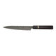 Katana Saya Smoke Ebony Wood Handled Carving Knife 20Cm (Ksm-15)