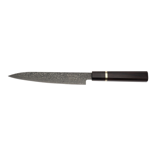 Katana Saya Smoke Ebony Wood Handled Carving Knife 20Cm (Ksm-15)