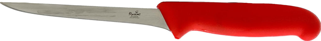 Smithfield 15cm Narrow Boning Knife Coloured Samprene Handle
