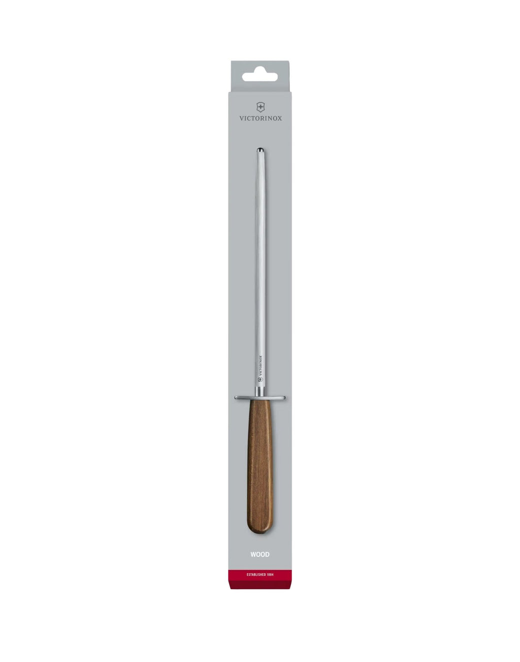 Victorinox Steel Wooden Handle Medium - Fine Cut 23cm