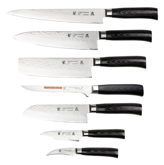 Tamahagane San Tsubame 8 Piece Case Set (Snmh-Chef/8)