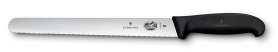 Victorinox Fibrox Handle Carving Knife Serrated 25cm
