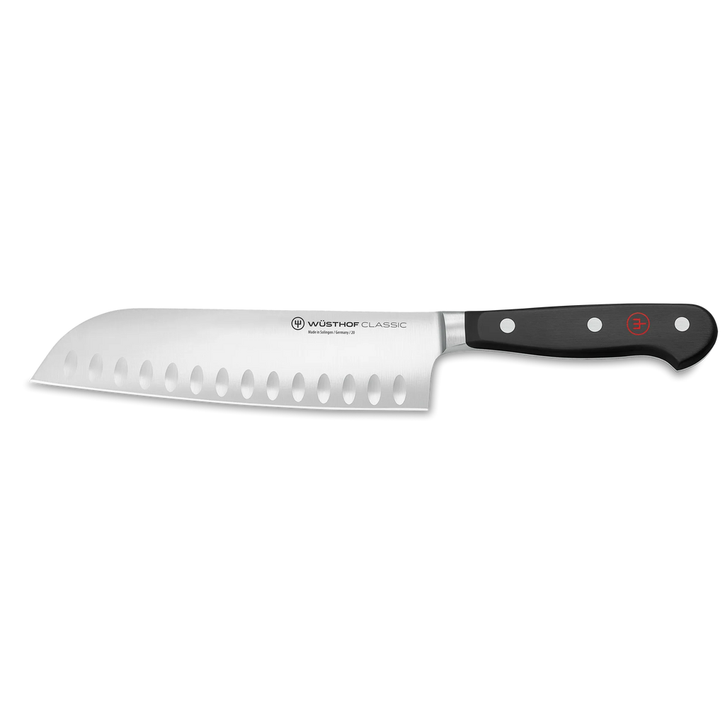 WÜSTHOF Classic Santoku with Hollow Edge 17cm