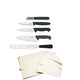 Knife Set Smithfield Medium With 20cm Deep Cooks Knife In Cotton Wallet
