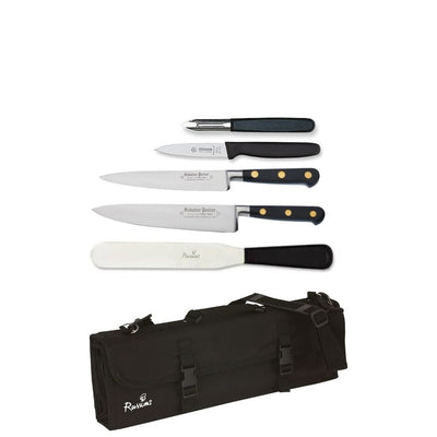 Knife Set Sabatier Medium With 20cm Cooks Kinfe In KC210 Case