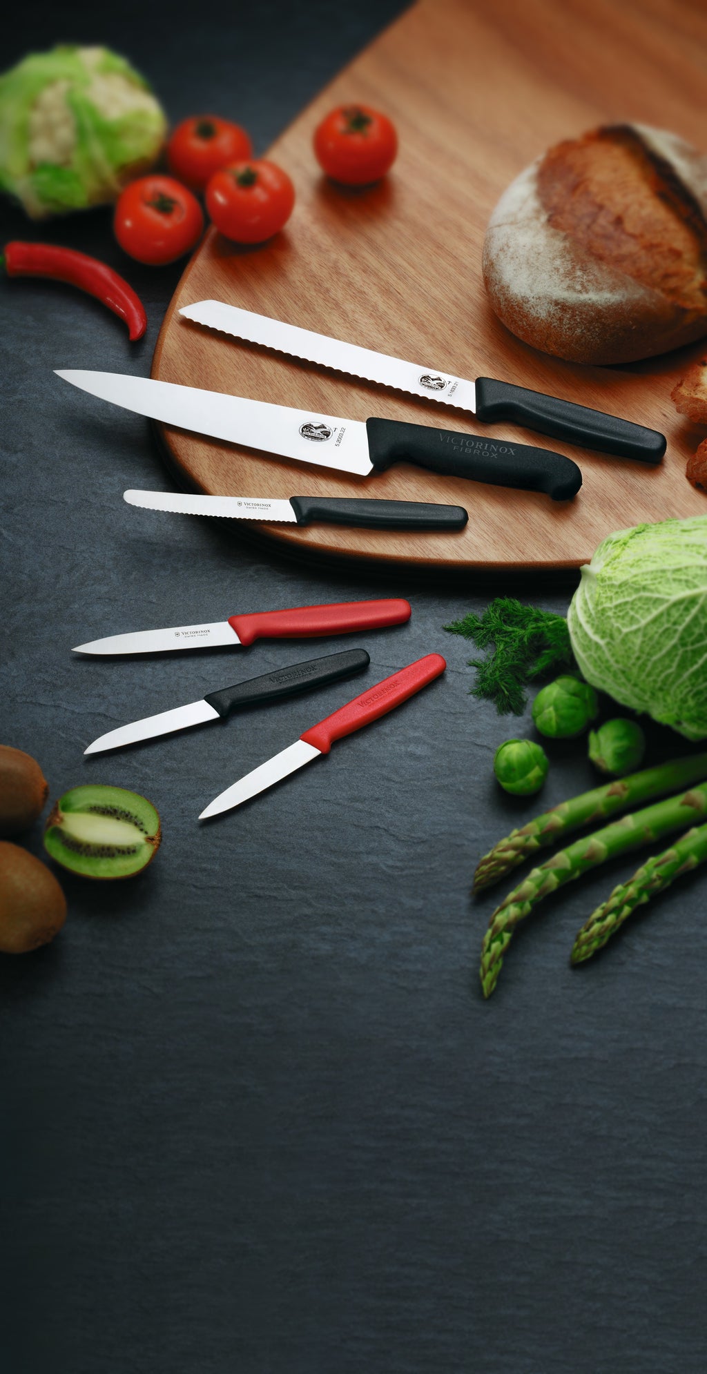 Victorinox Fibrox Handle Bread Knife Serrated 21cm
