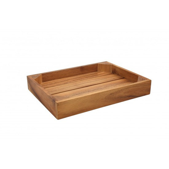 Acacia Crate Small 254 x 330 x 50 mm (H)
