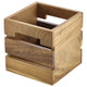 Acacia Wood Box / Riser Gn 1/4 15Cm X 15Cm X 15Cm