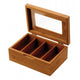 Tea Box Acacia Wood 4 Section