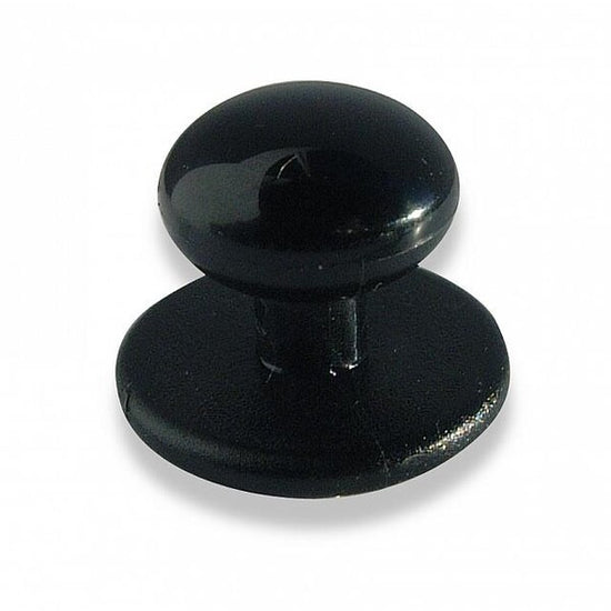 Set Of 12 Black Studs