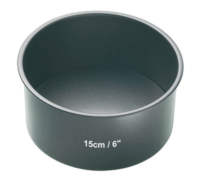 Cake Tin Non-Stick Round Loose Base 15cm Dia
