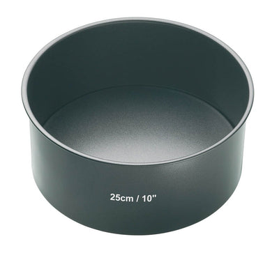 Cake Tin Non-Stick Round Loose Base 25cm Dia
