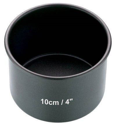 Pork Pie Individual Cake Tin Loose Base Non-Stick