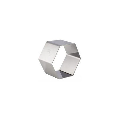 Mould S/S Hexagonal 7cm x 7cm