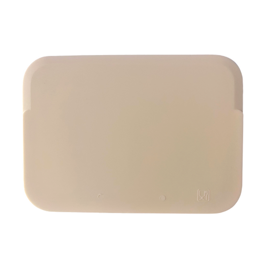 Cream Scraper Plastic 13.6cm X 9.8cm