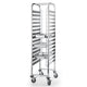 Racking Trolley S/S GN1/1 15 Level 390mm (W) X 550mm (D) X 1710Mm (H) Self Assembly