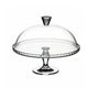 Footed Glass Cake Plate And Dome 32cm