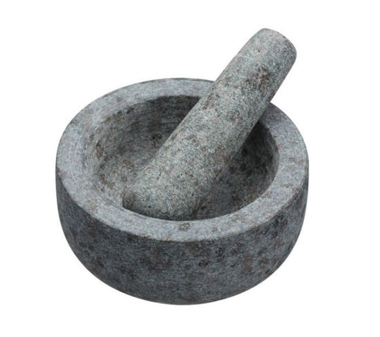 Pestle And Mortar Granite 13Cm Dia (External)  X 8Cm High