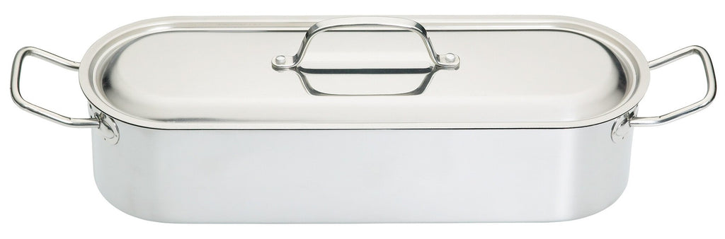 Fish Kettle With Rack S/S 45cm Long