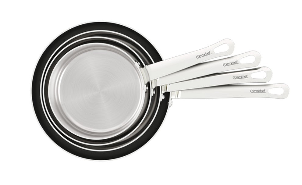Commichef Stack Tri-Ply S/S 4 Piece Pan Set