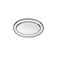 Meat Flat S/S Oval 25cm