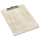 White Wash Wooden Menu Clipboard A4 24cm x 32cm x 0.6cm