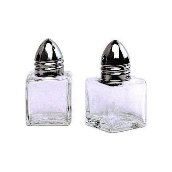 Salt & Pepper Shaker Set Glass Mini – Russums