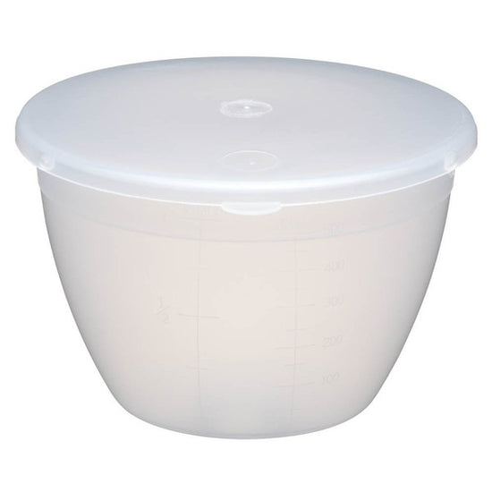 Basin Plastic With Lid 0.25 Pint