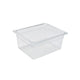 Food Pan Gastronorm Polycarbonate GN1/2 32.5cm X 26.5cm X 15cm Deep