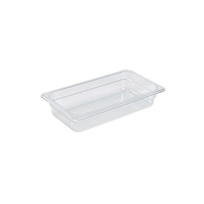 Food Pan Gastronorm Polycarbonate GN1/3 32.5cm X 17.6cm X 6.5cm Deep