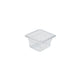 Food Pan Gastronorm Polycarbonate GN1/6 17.6cm X 16.2cm X 10cm Deep