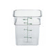 Square Space Saving Food Container Polycarbonate 3.8 Ltr