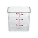 Square Space Saving Food Container Polycarbonate 5.7 Ltr