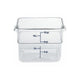 Square Space Saving Food Container Polycarbonate 11.4 Ltr