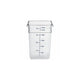 Square Space Saving Food Container Polycarbonate 20.8 Ltr