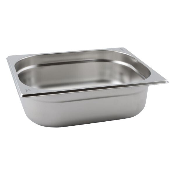 Food Pan Gastronorm S/S GN1/2 32.5cm X 26.5cm X 10cm Deep
