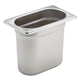 Food Pan Gastronorm S/S GN1/9 1/9 17.6cm X 10.8cm X 15cm Deep