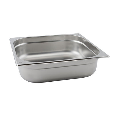 Food Pan Gastronorm S/S GN2/3 35.4cm X 32.5cm 10cm Deep
