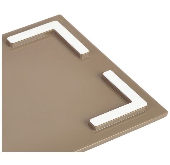 Wood Effect Melamine Platter GN 1/2 32.5cm X 26.5cm