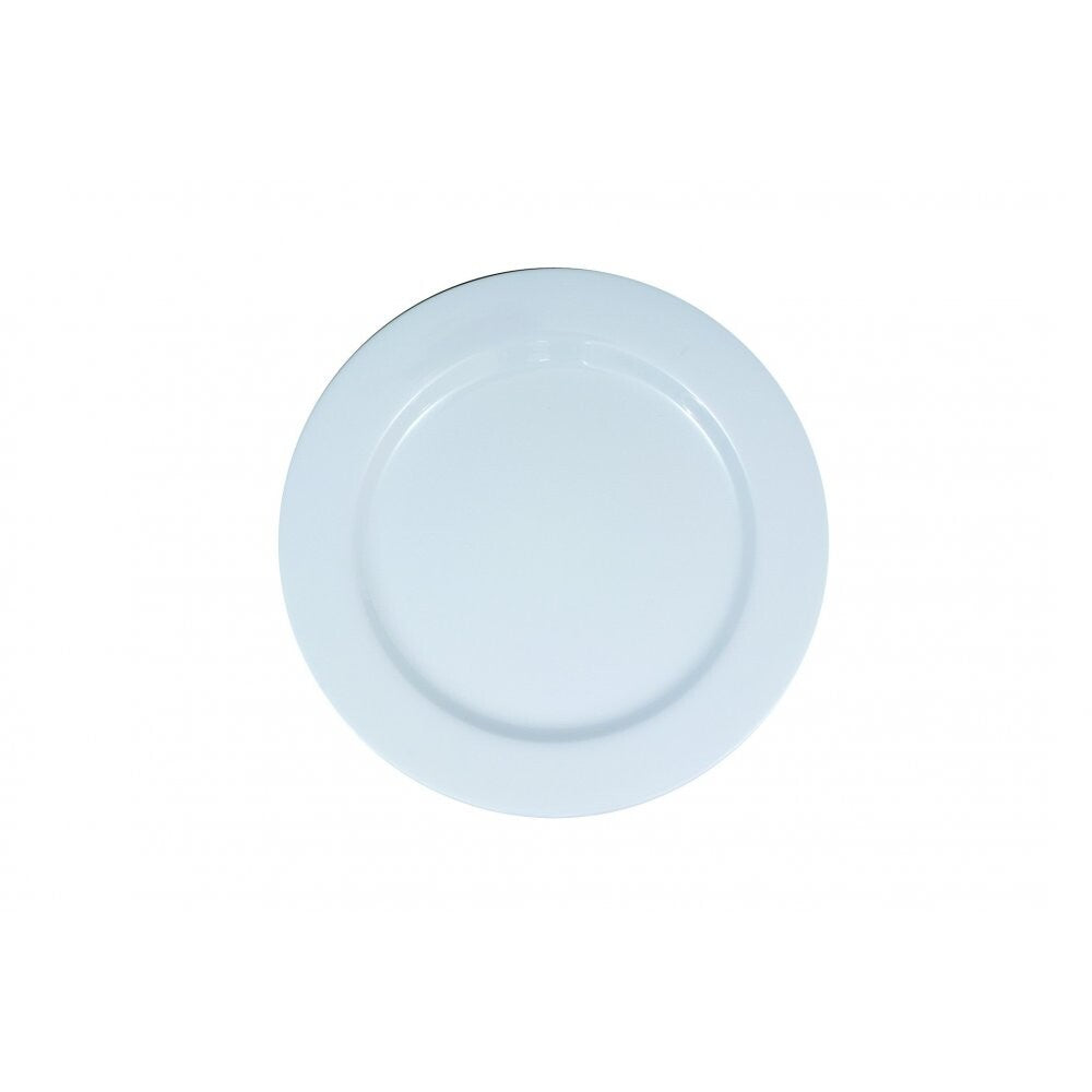 Melamine Plate Wide Rim 23cm (Box Of 12)