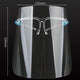 Face Shield / Visor With Glasses Frame