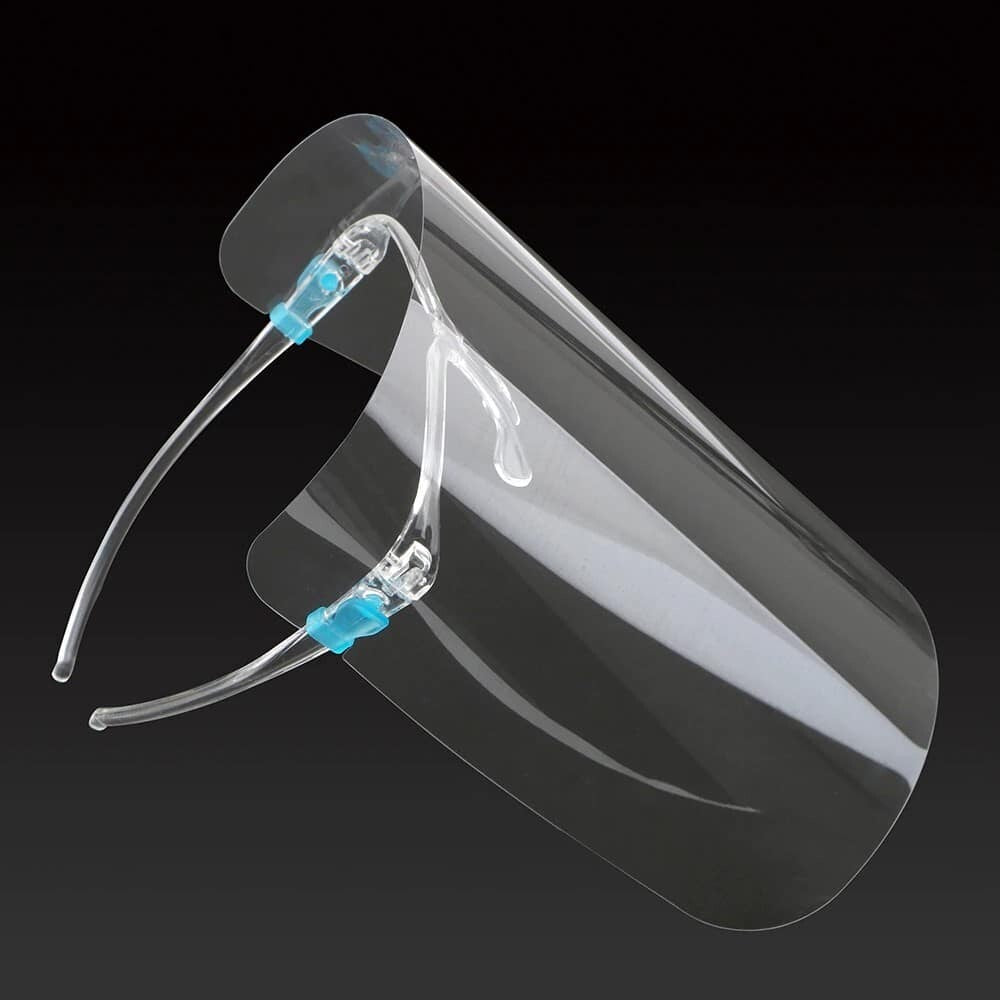 Face Shield / Visor With Glasses Frame
