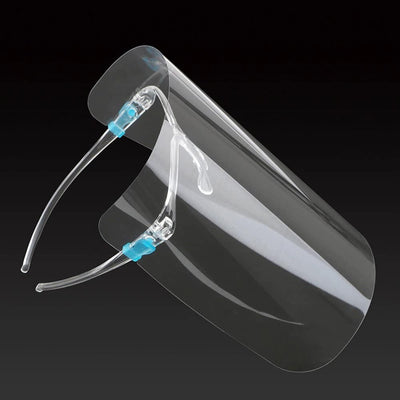 Face Shield / Visor With Glasses Frame