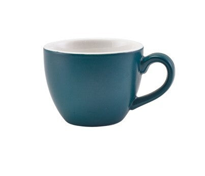 Genware Porcelain Bowl Shaped Espresso Cup 9cl / 3.16oz (Box Of 6)