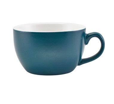Genware Porcelain Bowl Shaped Cup Medium 25cl / 8.8oz (Box Of 6)