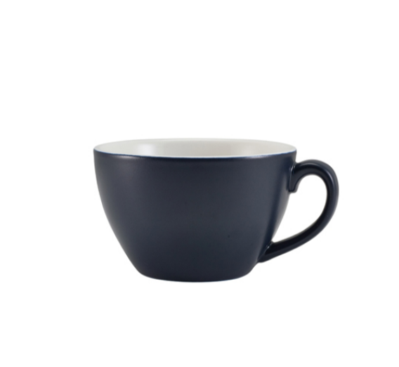 Genware Porcelain Bowl Shaped Cup Large 34cl / 11.96oz (Box Of 6)