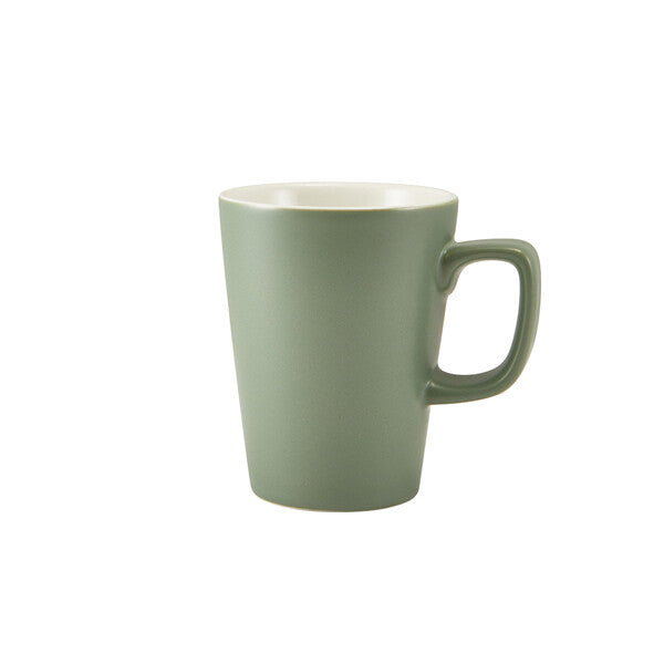 Genware Porcelain Latte Mug 34cl / 11.96oz (Box Of 6)