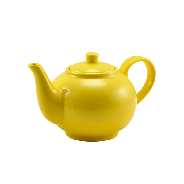 Genware Porcelain Teapot 45cl / 15.84oz (Box Of 6)