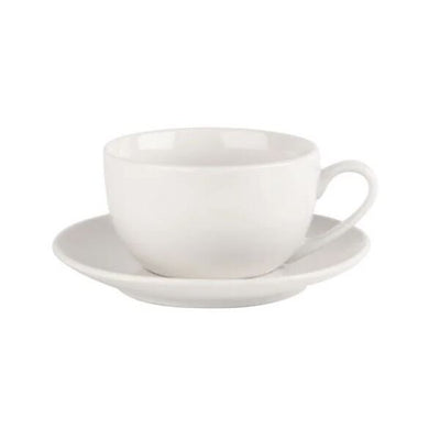 Simply White Porcelain Cappuccino Cup 23cl / 8oz (Box Of 6)